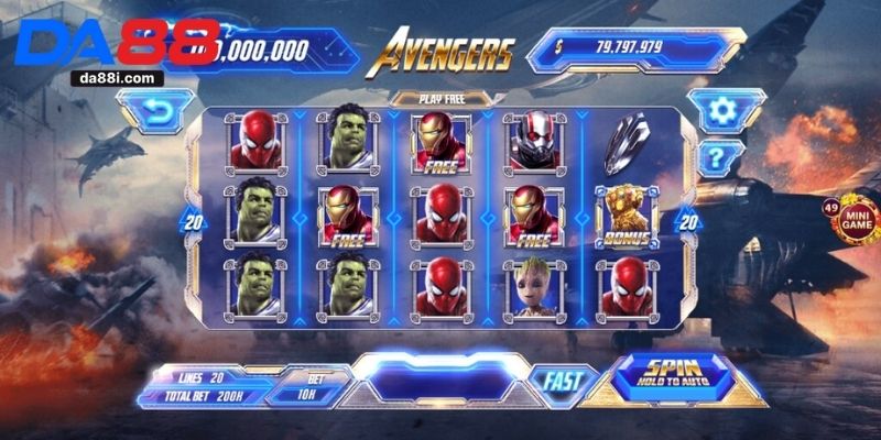 Avengers Nổ Hũ